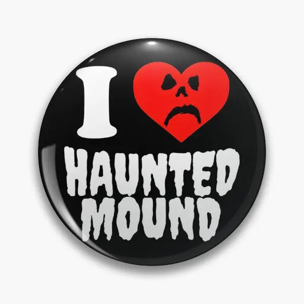 أنا أحب مسكون جبل لينة زر دبوس هدية الإبداعية شارة قبعة مضحك عاشق ديكور النساء مجوهرات الملابس الكرتون موضة التلبيب دبوس #1