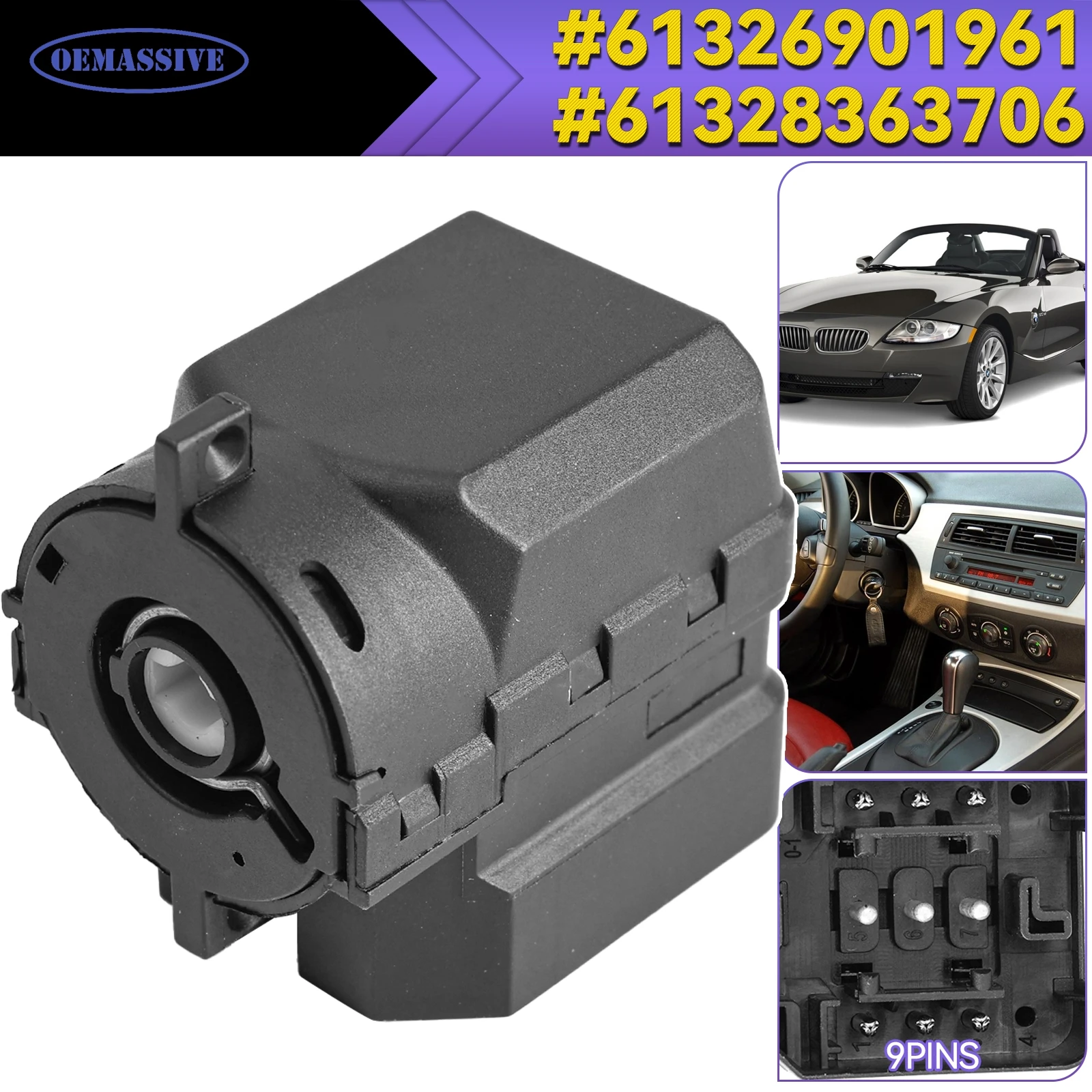 Автомобильный переключатель зажигания, датчик зажигания и стартера для BMW 3 5 7 SERIES X5 E46 E39 E38 E53 61326901961 61328363706 61328352011 Автомобильный переключатель зажигания, датчик зажигания и стартера для BMW 3 5 7 SERIES X5 E46 E39 E38 E53 61326901961 61328363706 61328352011