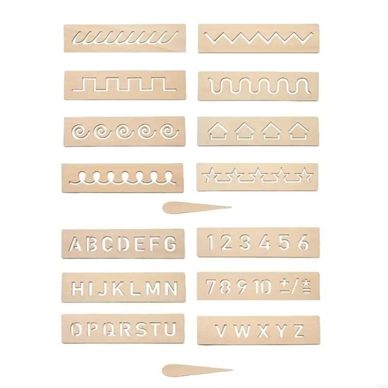 54DA Alphabets Tracing Board Letter Tracing Board Preschool and Toddler Learning Toy Writing Practice Tool