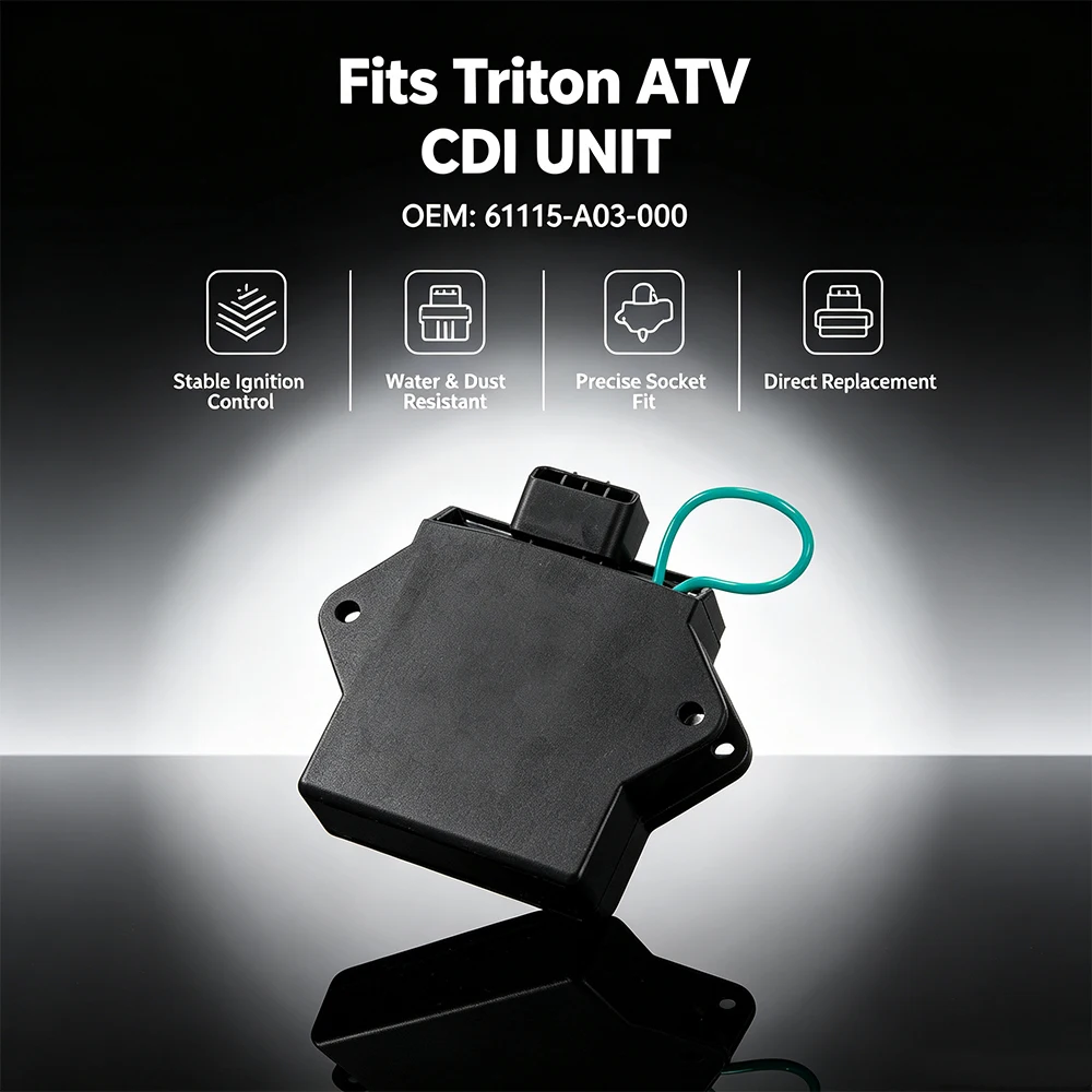 Ignition Controller CDI Relay for Triton ATV Baja 300 400 Crosser 300 400 Supermoto 400 IRS EFI LOF 250 Outback 300 400 4x2 4x4