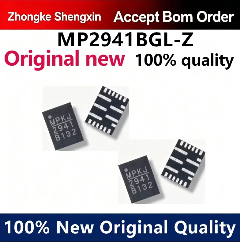 （5pcs-100pcs）Brand new original MP2941BGL-Z surface mount package QFN-19 silk screen 2941B switch controller IC chip