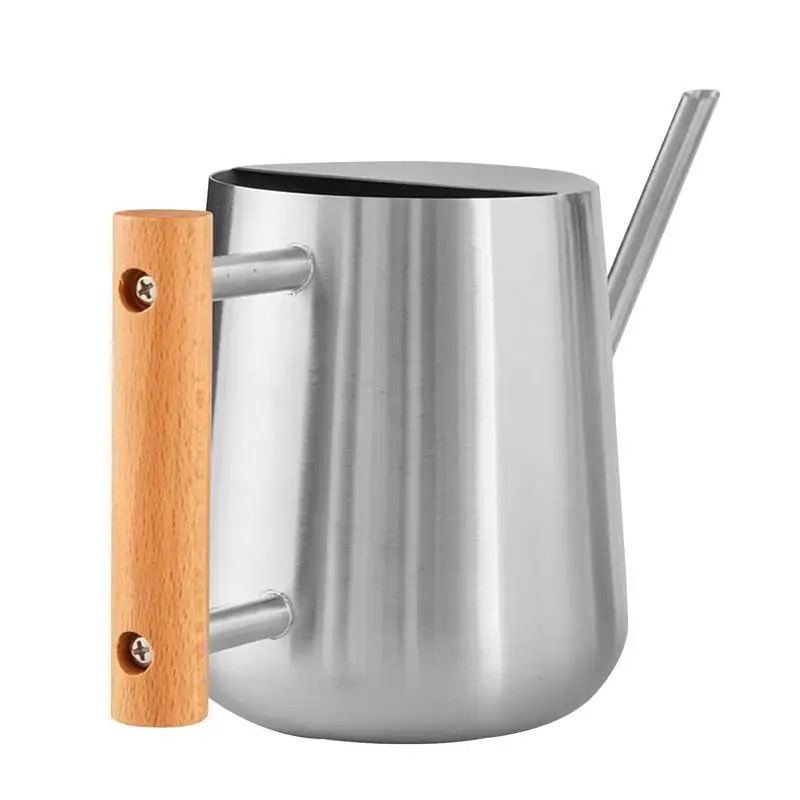 

Stainless Steel Watering Can Watering Cans Long Spout Plant Waterer 900ml Retro European Sprinkler Can For House Plants Bonsai