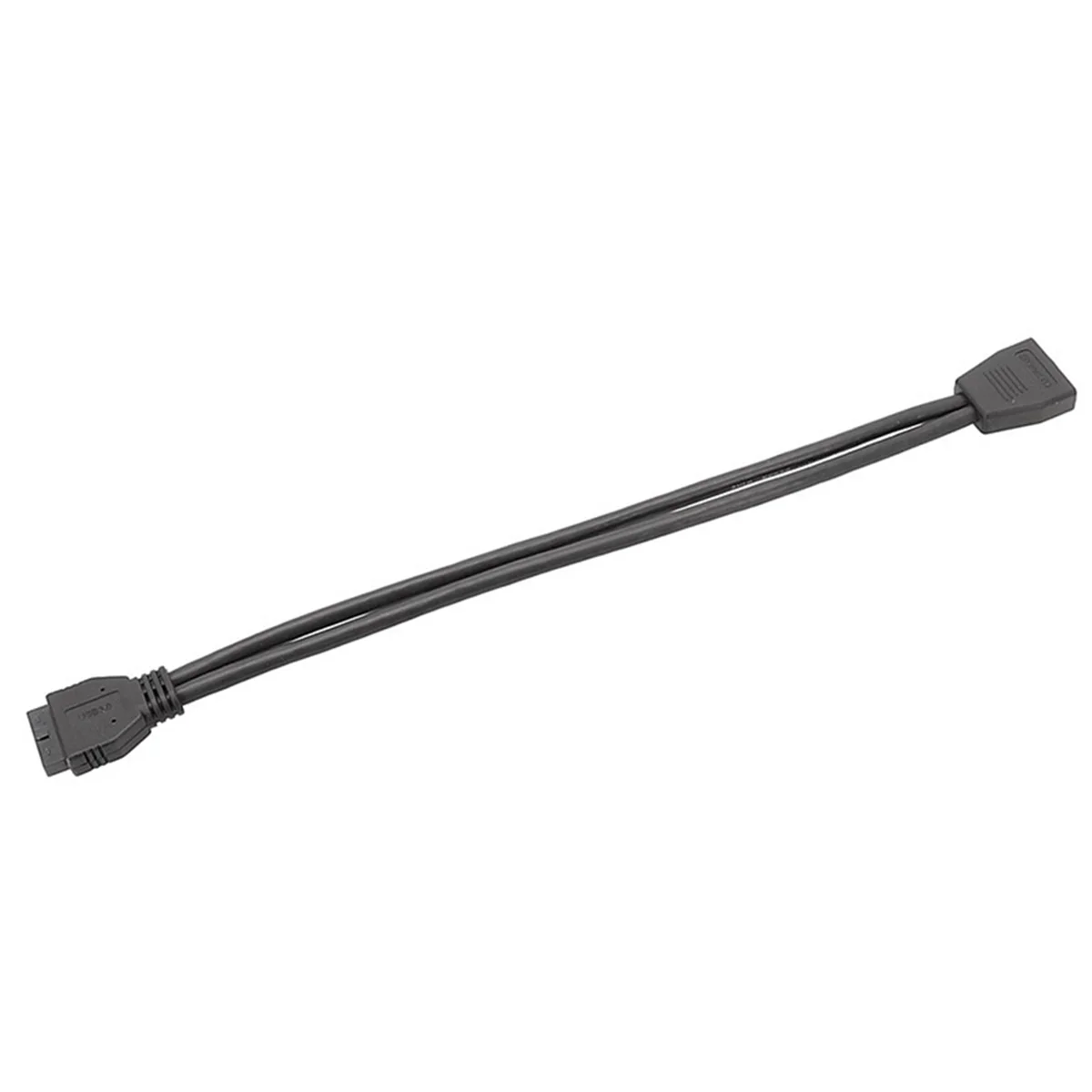 Mainboard USB3.0 Extension Cable 20-Pin Extension Cable Chassis 19-Cable USB 3.0 Portable Straight Head Extension Cable-BtLife