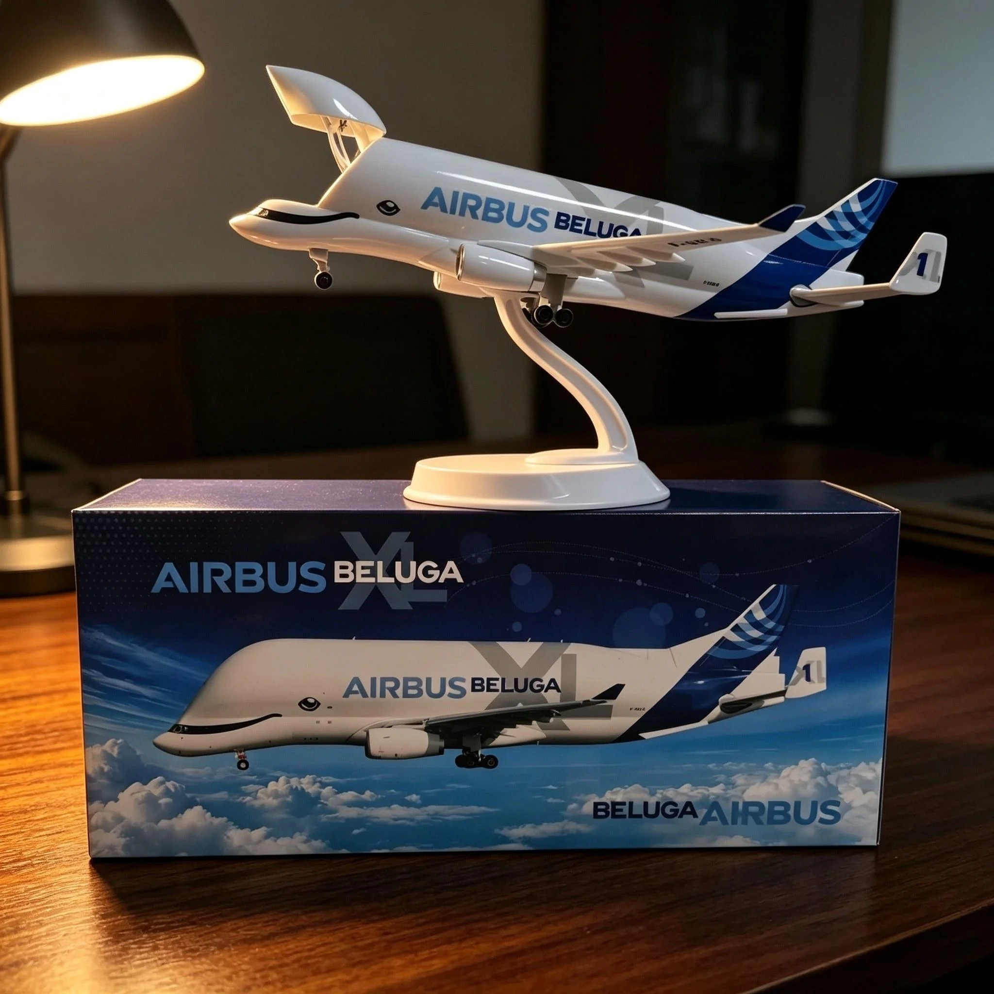 A330 Beluga Plastic Model Airplanes 20cm Openable Cabin Door Diecast Aircraft Model With Stand For Aviation Enthusiast Souvenir