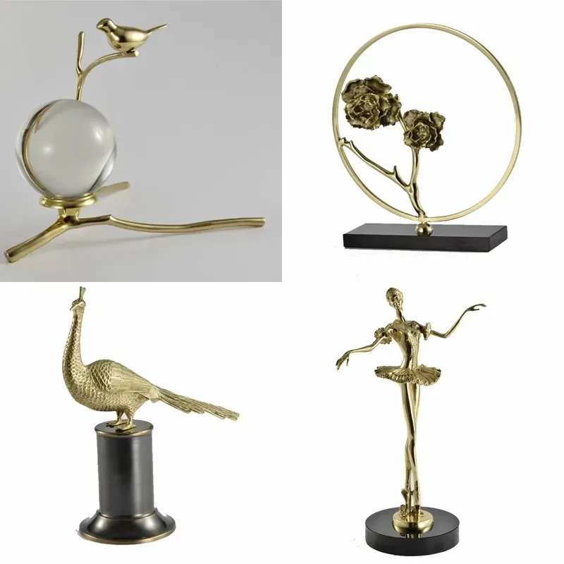 Modern European Home Decoration Accessories Designer Office Crafts Wholesale