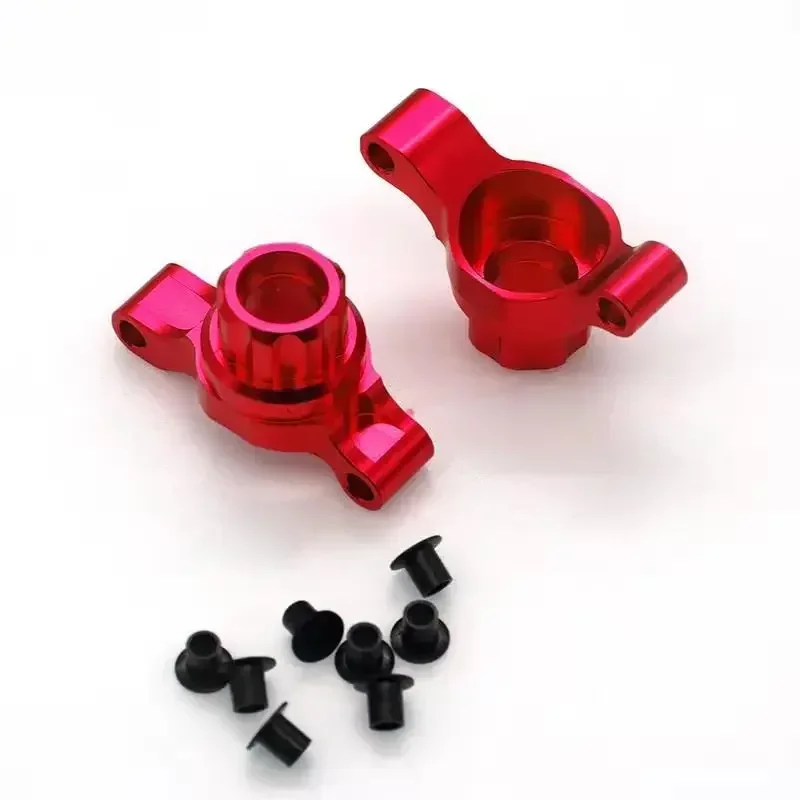 Kit de accesorios de modificación de Metal, brazos de suspensión, nudillo de dirección para Tamiya TT02 TT-02 1/10 RC, piezas de mejora de coche