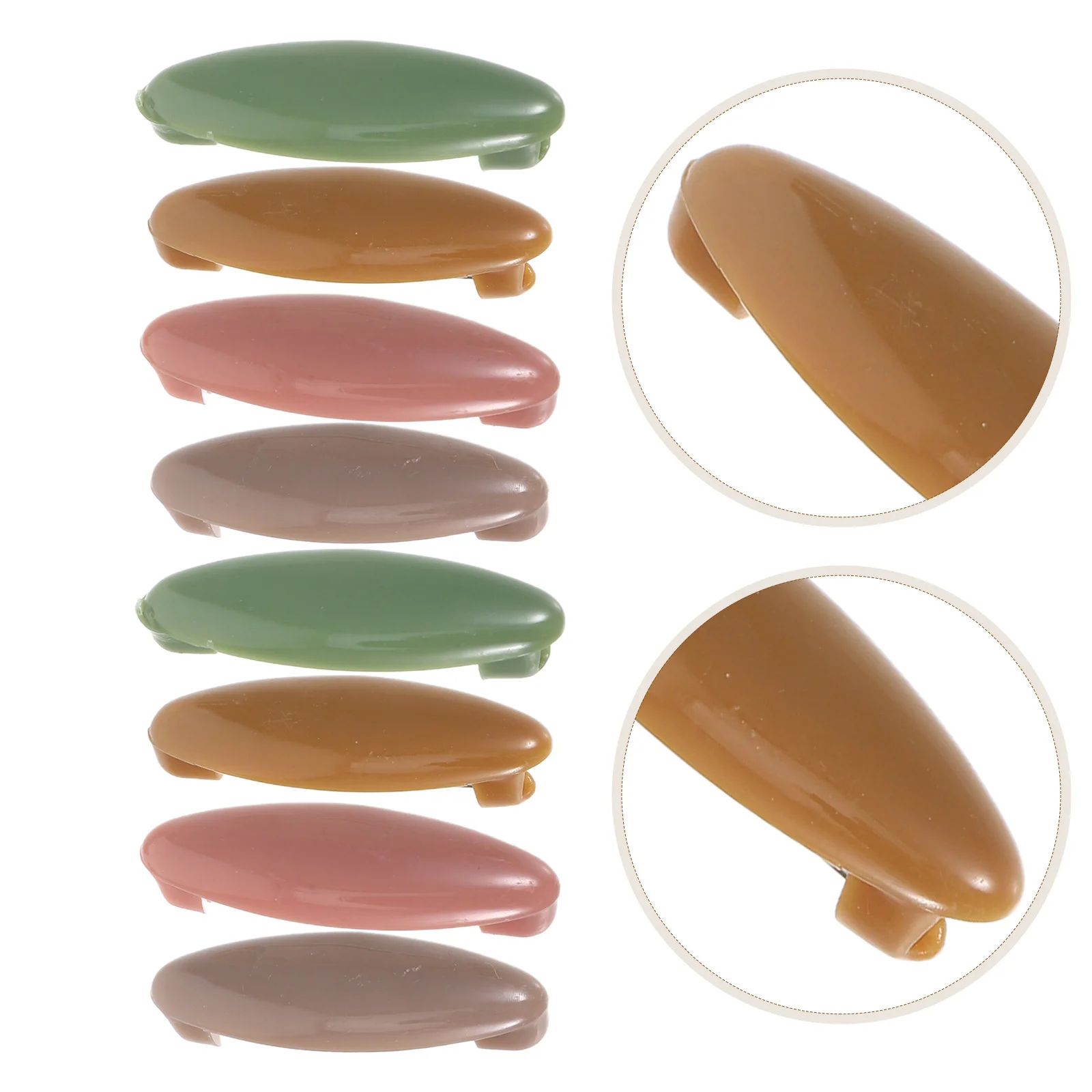 

40Pcs Colorful Hijab Pins Plastic Cover Elegant Scarf Clasps for Women Headscarf Shawl Sweater Accessories Hijab Pin