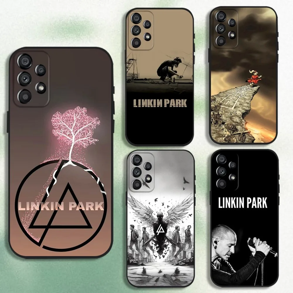 

L-LinkinS Rock P-Park Phone Case For Samsung Galaxy A20,A21s,A22,A31,A32,A52,A53,A72,73,A80 Soft Black Cover