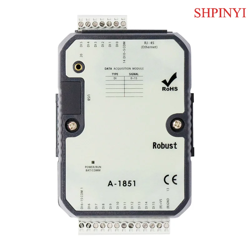 16DI を備えたイーサネット IO モジュール (A-1851)