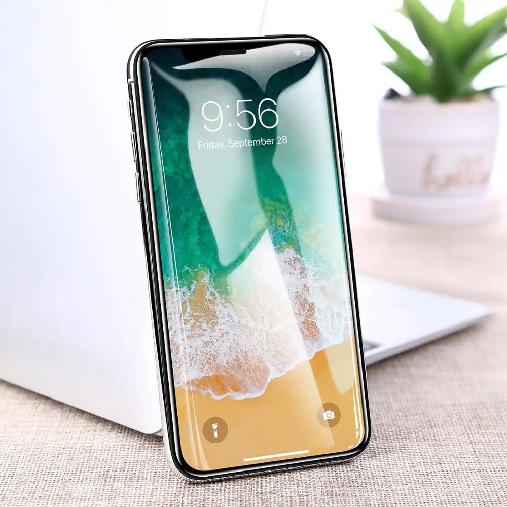 SmartDevil Screen Protector For iPhone 11 13 Pro Max 9H Tempered Glass Film for 12/12 mini/12 Pro Max XR Xs Max Clear Full Cover