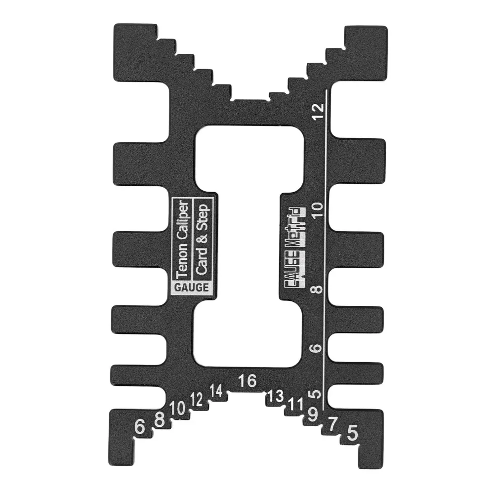 Aluminum Alloy Dovetail Jig High Precision Card Gauge Design Tenon Caliper Gauge Measuring Function Measuring Ruler Table
