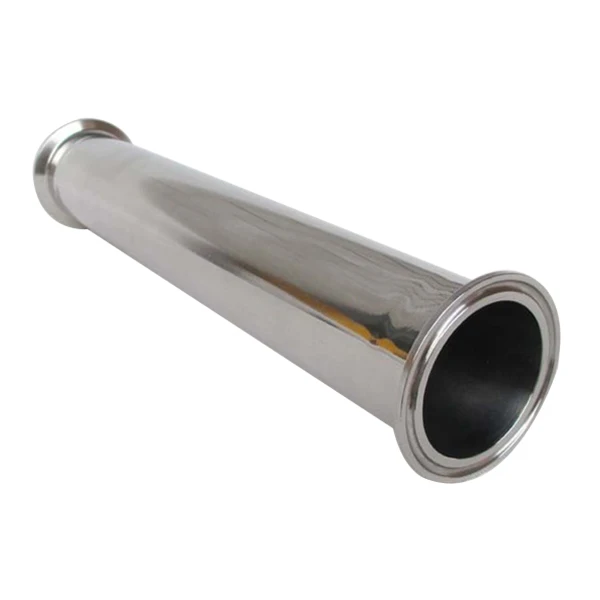 1 Inch Food Grade Straight Pipe Sanitary 304 Stainless Steel Fittings Triclamp Spool for Water Connection