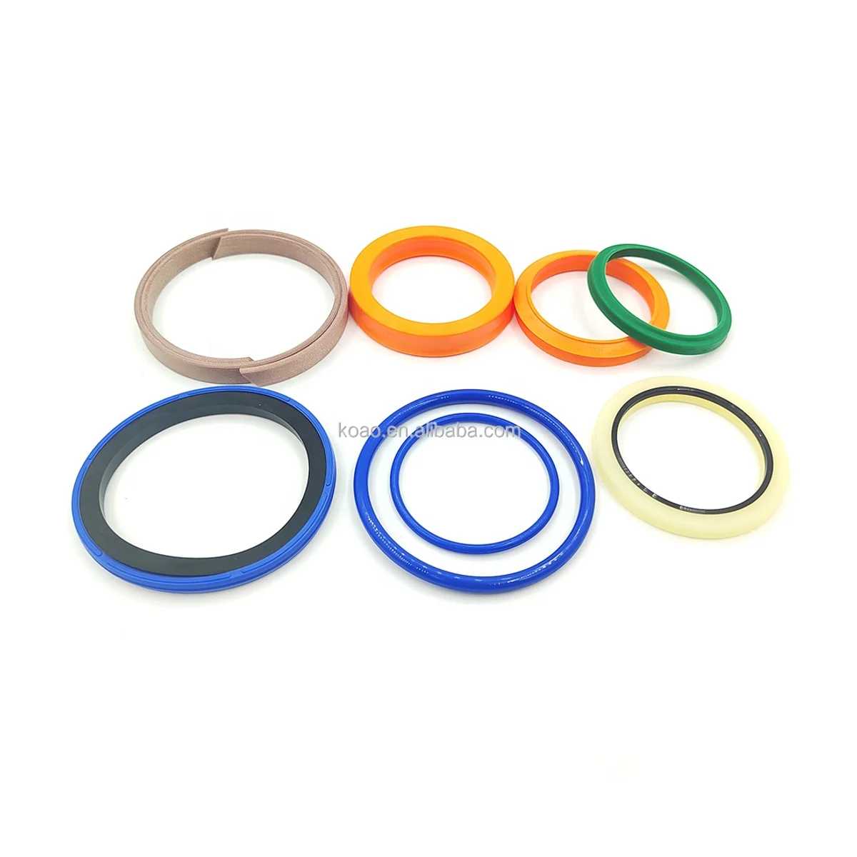 

Комплект уплотнений PU+PTFE+FKM+NBR 991-20022 99120022 для экскаватора JCB 991-20022