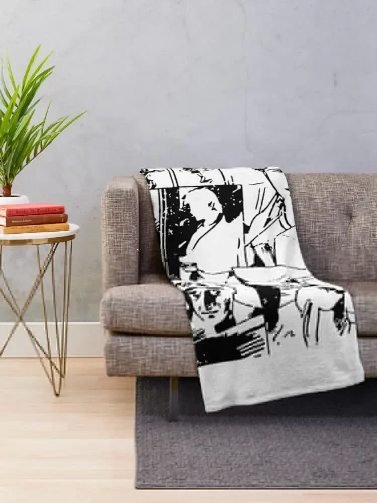 A-ha Classic 80s Music Video Take On Me Super CooL Style Throw Blanket