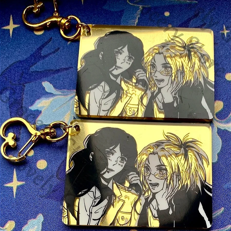 

Аниме «Пик Палец» Hange Zoe Shingeki No Kyojin Ataque A Los Titanes Attack on Titan Косплей Брелок Брелок Widget Талисман Подарок