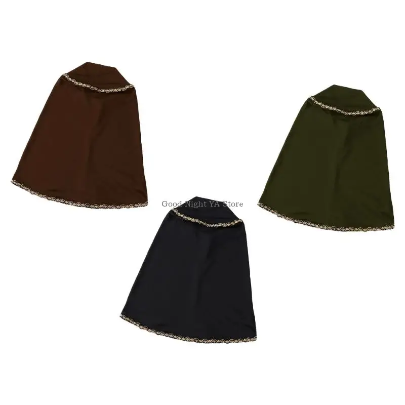 

Дышащий и элегантный женский платок на голову с кружевом из золотой нити для женщин из полиэстера