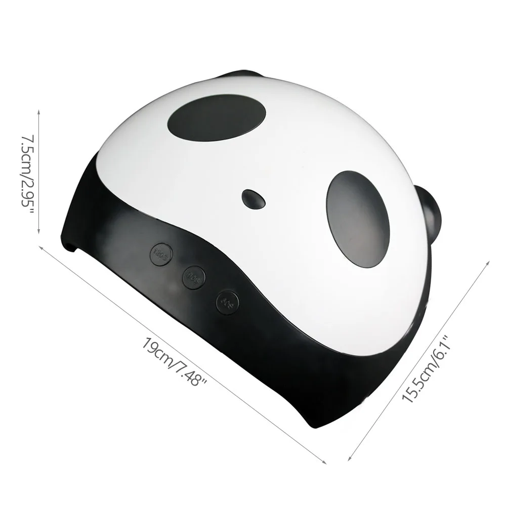 مصباح مجفف طلاء الأظافر جل لينماندا باندا ، جهاز علاج بالضوء للأظافر 36 واط ، أداة مانيكير احترافية ، معدات صالون ، 12 مصباح بالأشعة فوق البنفسجية