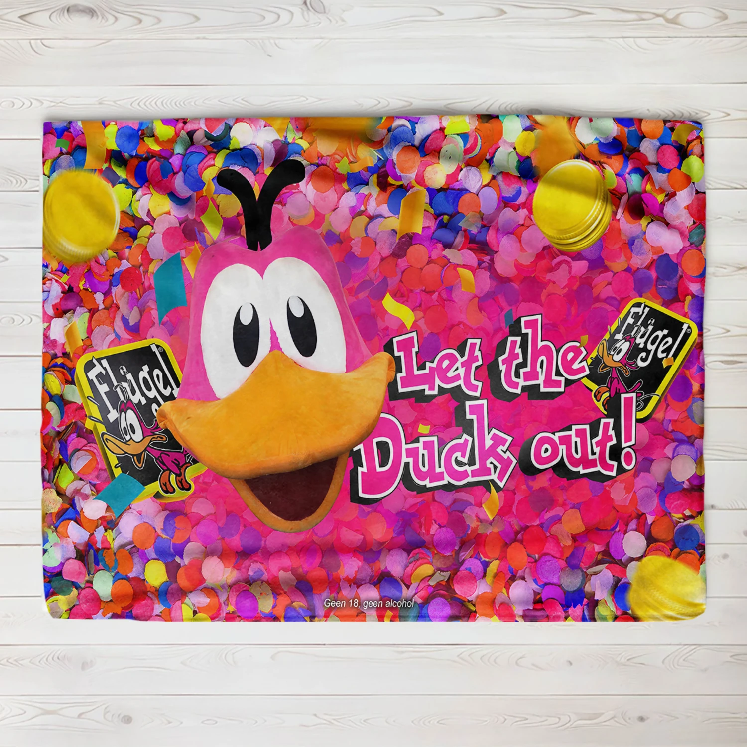 

Flugel Let The Duck Out Одеяло с принтом Теплые фланелевые одеяла Мягкое и удобное одеяло Домашнее дорожное одеяло Подарок на день рождения