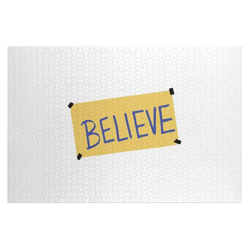 BELIEVE-TED Jigsaw Puzzle Custom Photo Personalized Photo Gift Works Of Art Puzzle