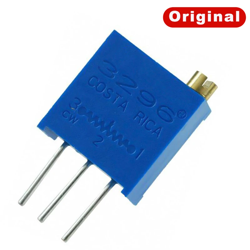 

50pcs 3296W Trimming Potentiometer 1K 2K 5K 10K 20K 50K 100K 200K 500K 100Ω 200R 500 Ohm Trimmer Potentiometer