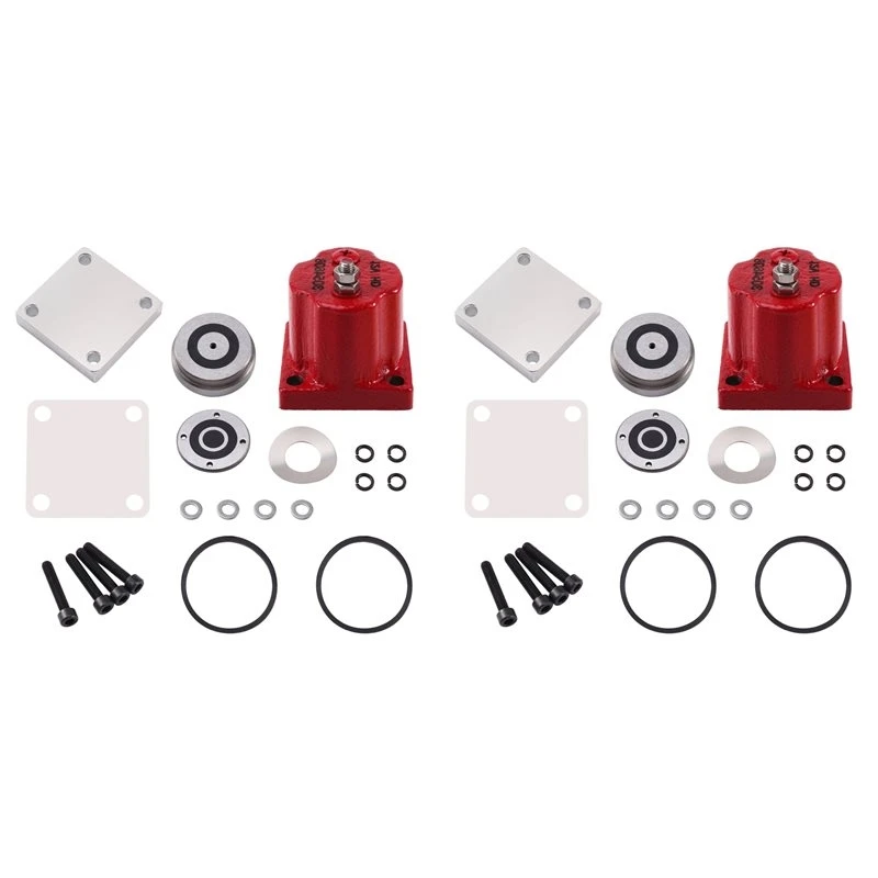 2X 12V 3054608 209940 4024808 3408421 Fuel Shut Off Solenoid With Repair Kit For Cummins M11 Engine Stop Solenoid