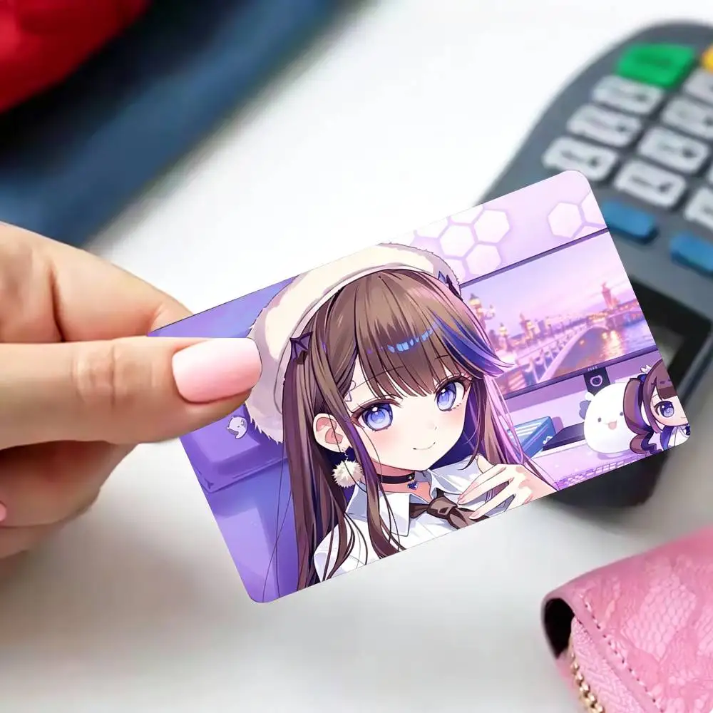COOL A-Airi Kanna Sticker Film    4pcs 1Set Card Stickers Small Waterproof Chip 4PCS Card Sticker Anti-Scratch