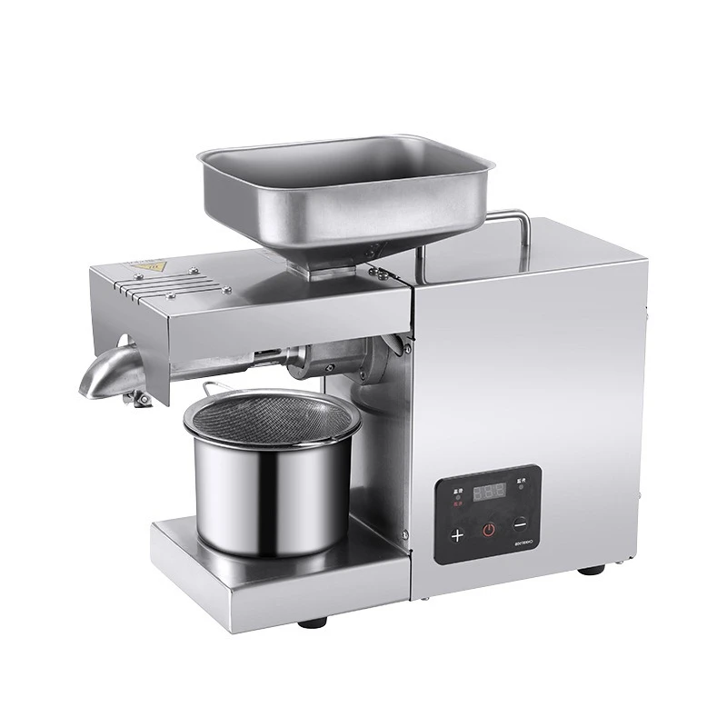 Digital Display Automatic Oil Presser Small Multi-functional Peanut Oil Extractor Home Commercial Use