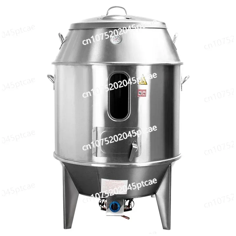 Stainless Steel Roast Chicken Stove, Commercial Oven, Crispy Pork Belly Gas, Double Layer, Charcoal Duck Furnace, 100cm