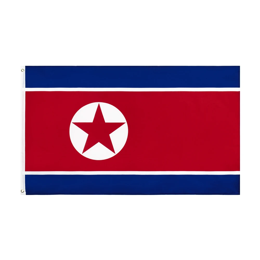 60x90cm 90x150cm PRK KP NK north korea flag 2x3ft/3x5ft The National flag