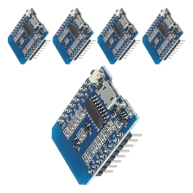 ESP-12F NodeMcu Mini D1 모듈, WeMos Lua WiFi 인터넷 개발 보드, ESP8266, 5 개