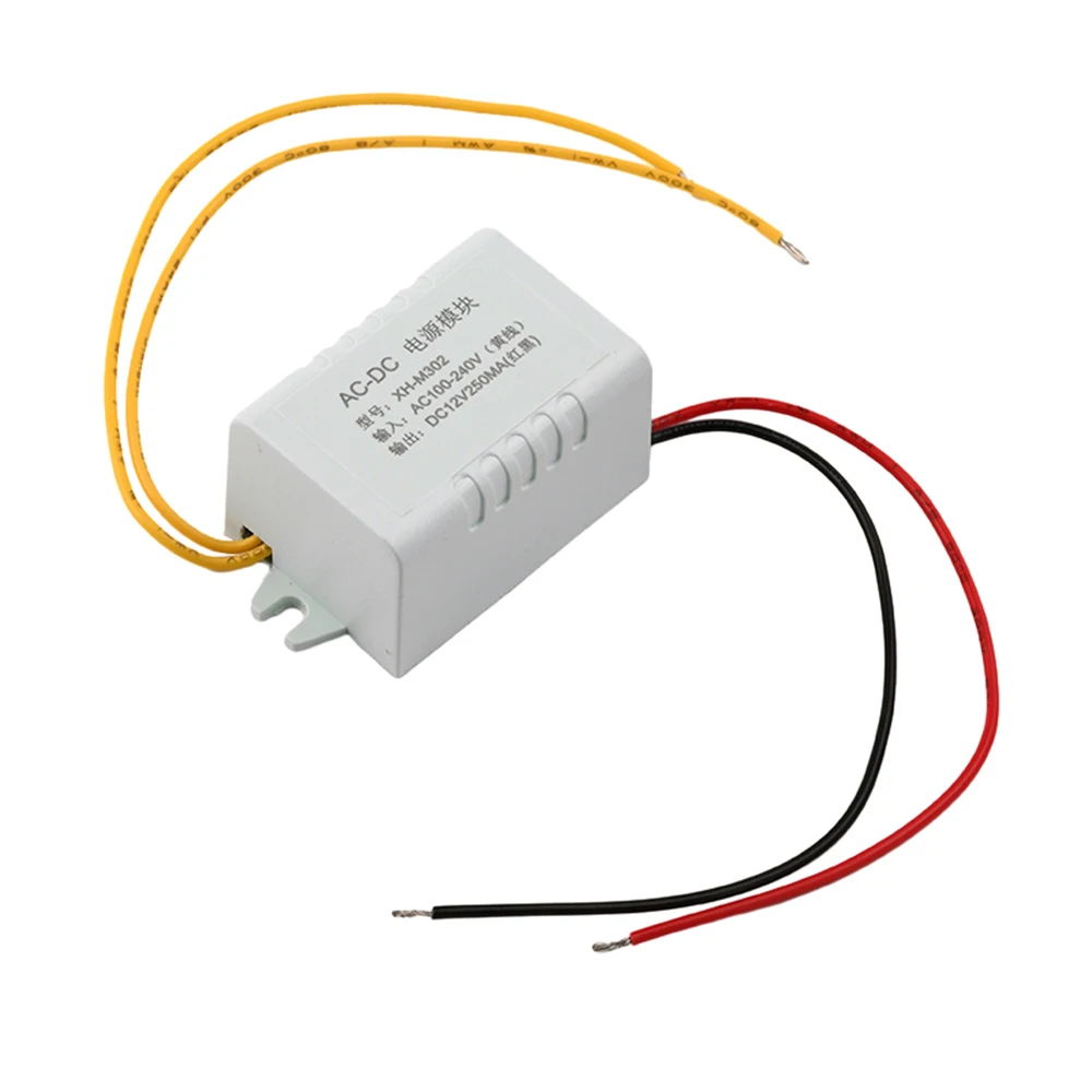 XH-M302 AC-DC Power Module Mini 12V 3W Switching Power Module Input AC110-220V Output DC12V 250MA image 3