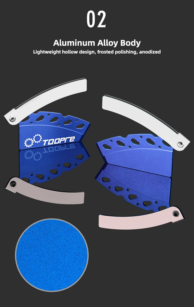 TOOPRE Fahrrad-Scheibenbremsen-Einstellplatte MTB Bremsbelag-Abstandshalter Rotor-Ausgleichsplatte – Detail 5