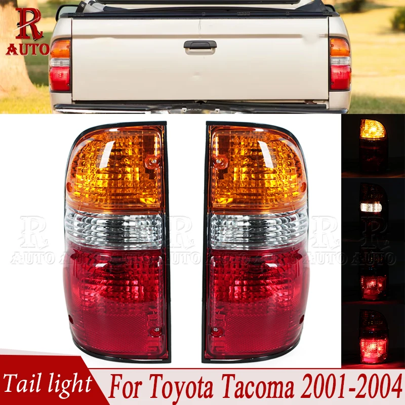

Для Toyota Tacoma 2001-2004 задний фонарь в сборе, стоп-сигнал, указатель поворота, противотуманная фара, фонарь заднего хода с лампочкой 8155004060 8156004060