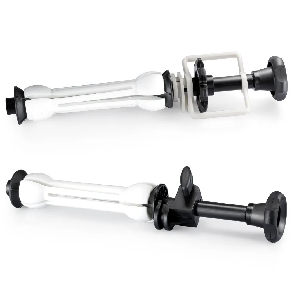 System ręcznego montażu tła na ścianie z 4 rolkami, ręczny wał do tła fotograficznego