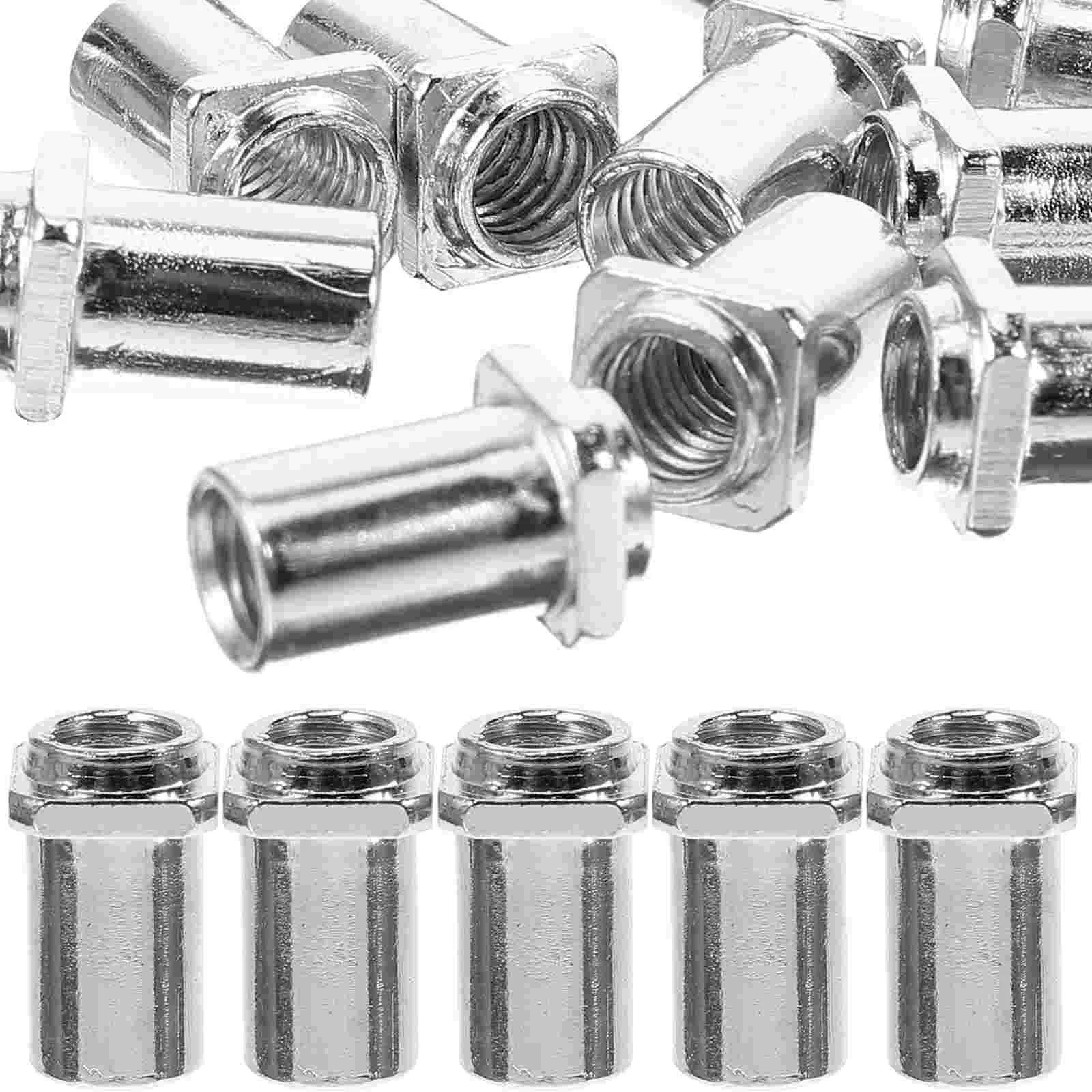 

20 Pcs Tom Lug Swivel Nuts Spare Part for Replacement Metal Floor Drum Hipshot Locking Tuners