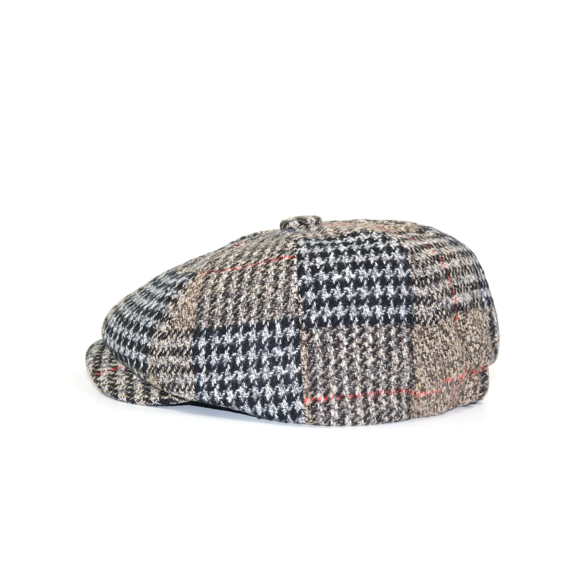 Sombrero de Newsboy para hombre y mujer, Boina masculina de mezcla de lana, sombrero Retro de Gatsby de Inglaterra, gorro plano para Conductor,