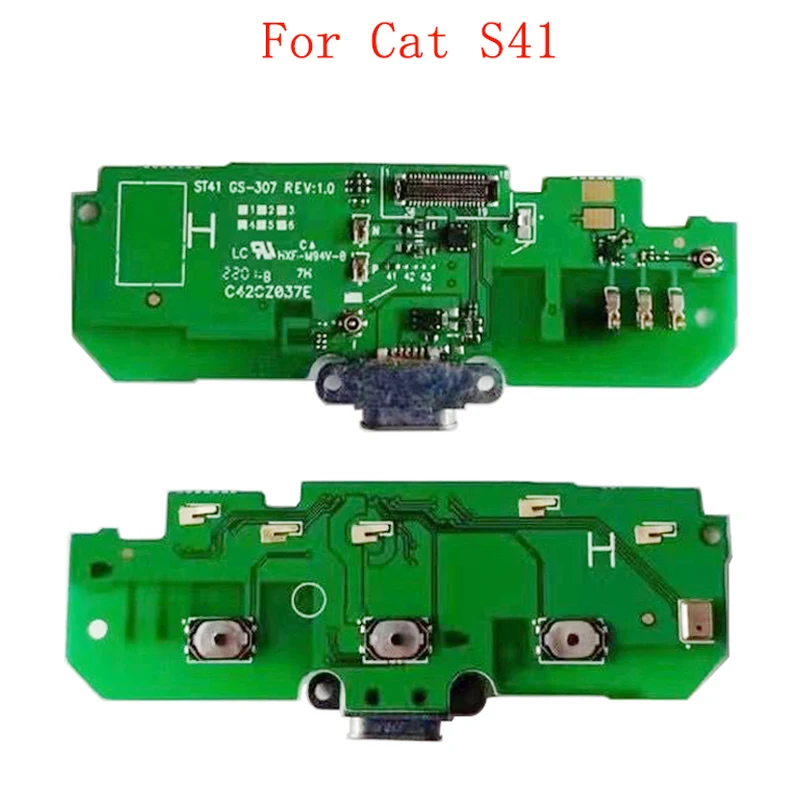 USB Charging Port Connector Board Flex Cable For Cat S41 Charging Connector Board Repair Parts