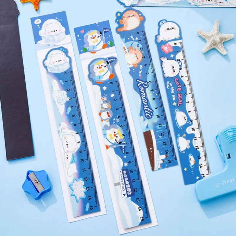 40-pieces-lot-regle-magnetique-animaux-de-dessin-anime-ours-pingouin-phoque-–-marque-page-mignon-outil-de-mesure-et-de-dessin-–-cadeau-promotionnel-fournitures-scolaires