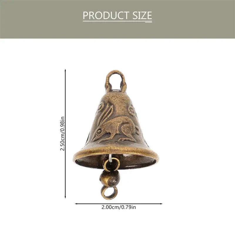 Pack of 11 Metal Bells Bells Christmas Decor Bell Vintage Bell Small Bells for Crafts Hanging Bell Bell Garland Natale