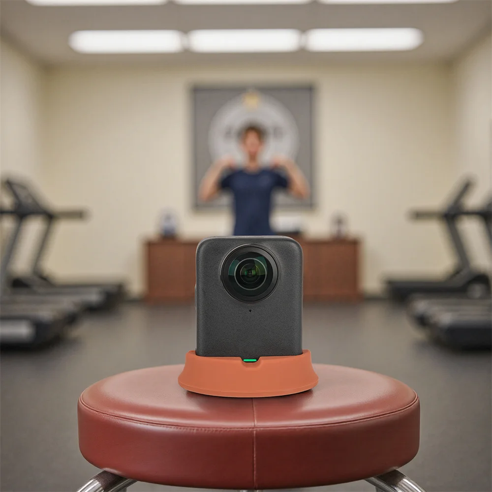 Para dji osmo 360 base de silicone macio desktop/suporte de montagem do carro suporte estável acessórios tiro confiável breaket osmo 360