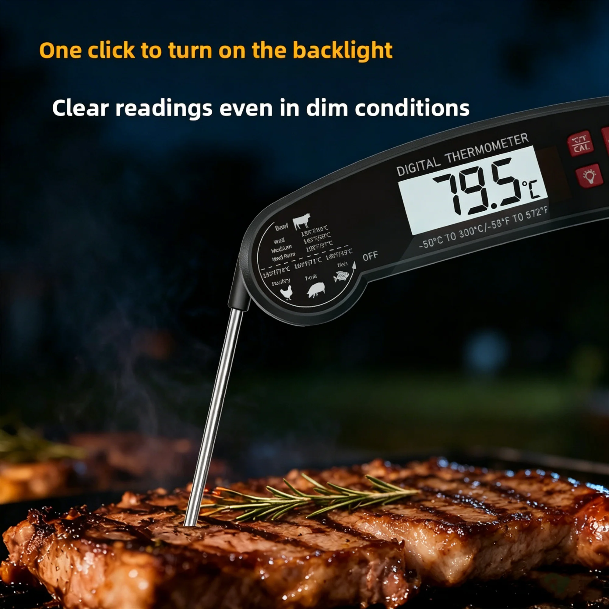 Termometer Makanan, Pengukur S - Meat Thermometer ulasan dan harga