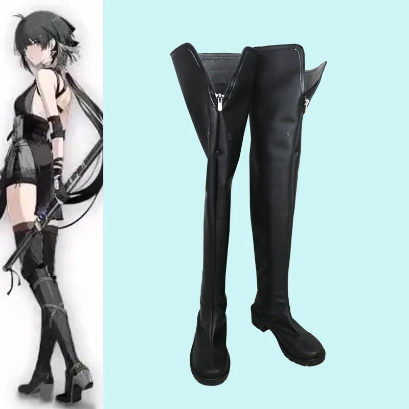 

Game Wuthering Waves Female Rover Cosplay Shoes Waves Rover Cosplay Boots Male