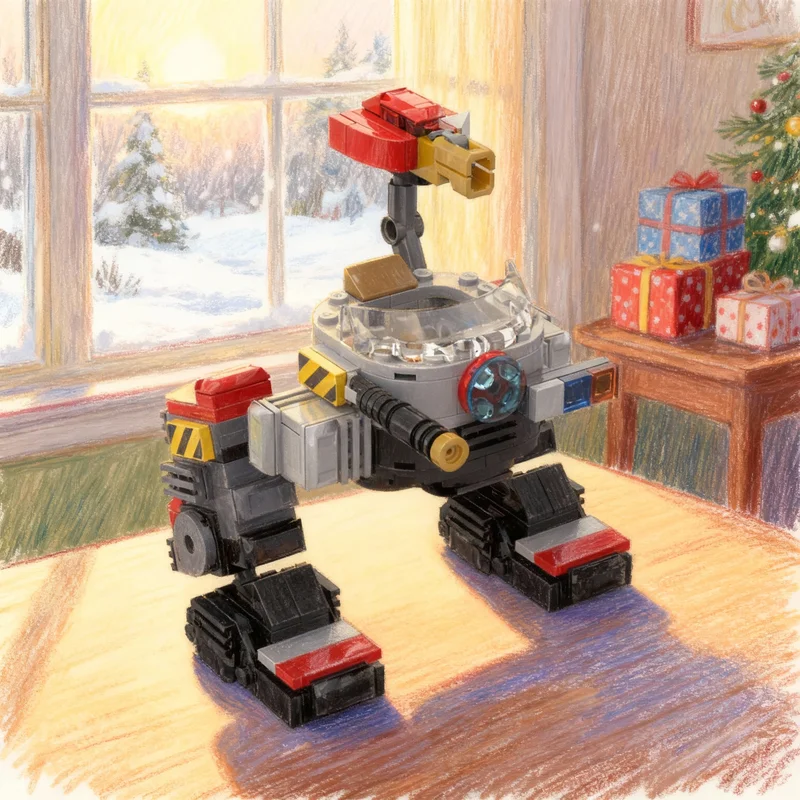 

260 деталей MOC Eggwalker Sonic Adventure 2 The Hedgehog: Набор строительных блоков, креативный подарок, коллекционный декор, премиум-класс для детей