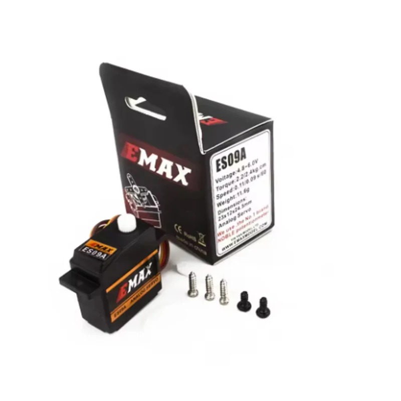 4 stks/partij EMAX ES09A ES09D ES09MA ES09MD Servo Dual-Lager Specifieke Swash Voor Trex 450 RC Helikopters