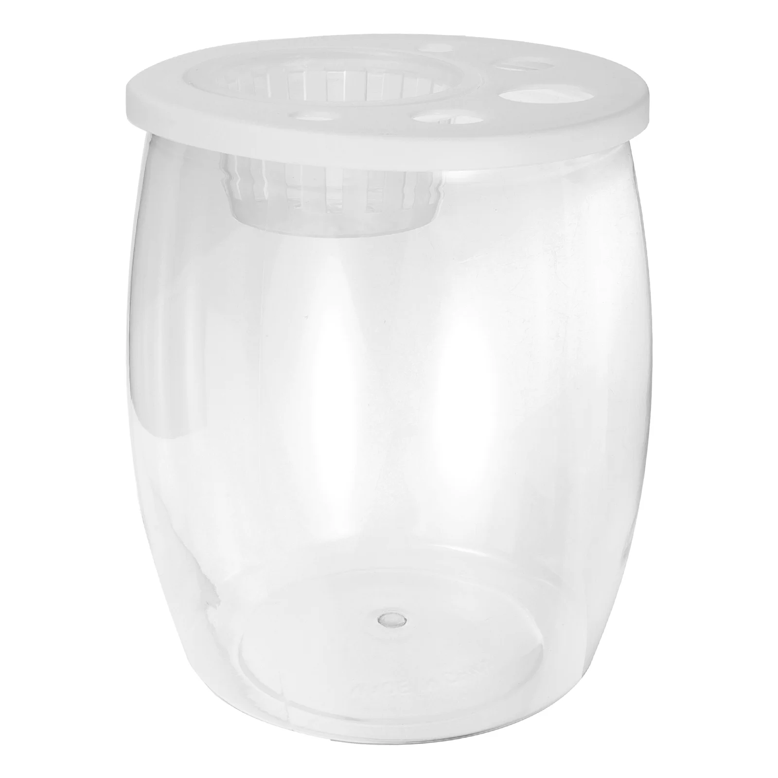 

Fish Tank Decorations Hydroponic Small Heater Office Ornaments Stand Transparent