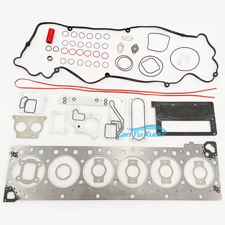 Machinery Engine Parts Overhauling Top Gasket Kit 4352145 Excavator ISX15  Engine Upper Gasket Set 4955596