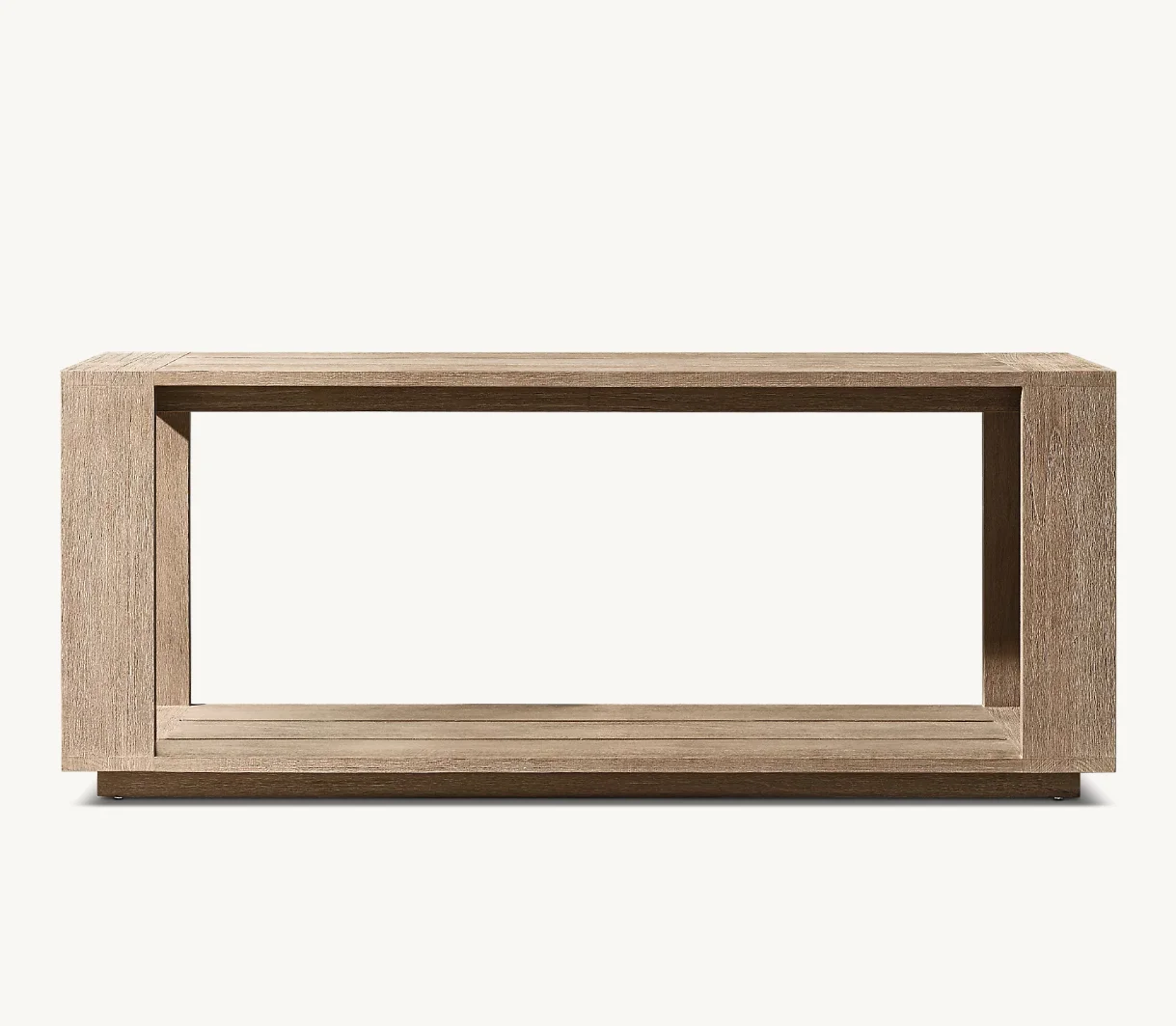 MARBELLA Minimalist Design Home Decoration Designs Outdoor Garden Set Furniture Teak Wood Patio Teak Rectangular Console Table
