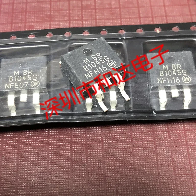 5pcs MBRB1045G TO-263 45V 10A