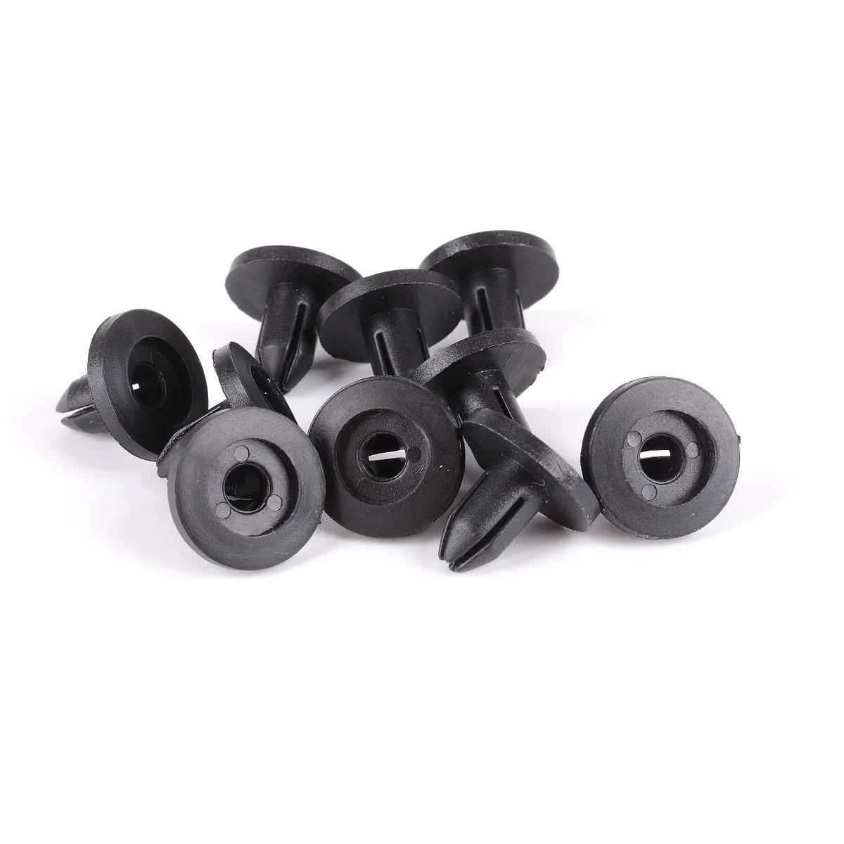 

50pcs Bumper Clips Plastic Push Rivets For 6Mm Hole Car Fastening Retainer Clips Replacement Fit Bumper Door Panel