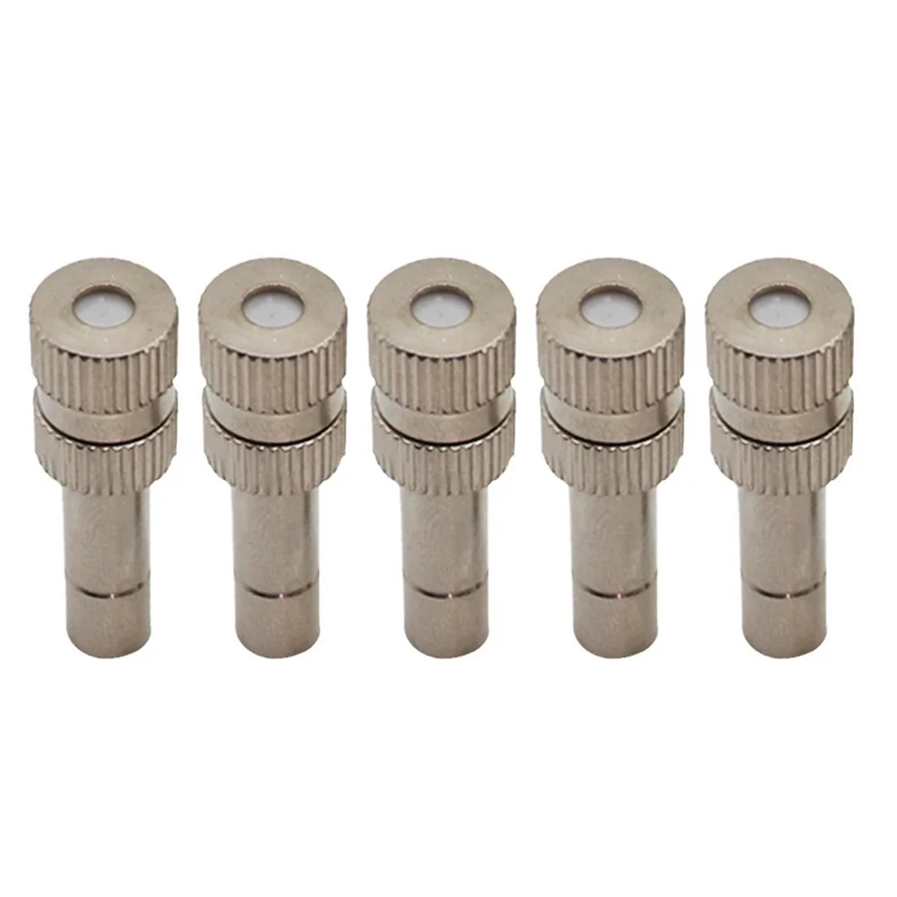 Efficient Misting Nozzles Cooling System Nozzles Micro-fog Creation Nickel-plated Material 0.1mm To 0.6mm Orifice